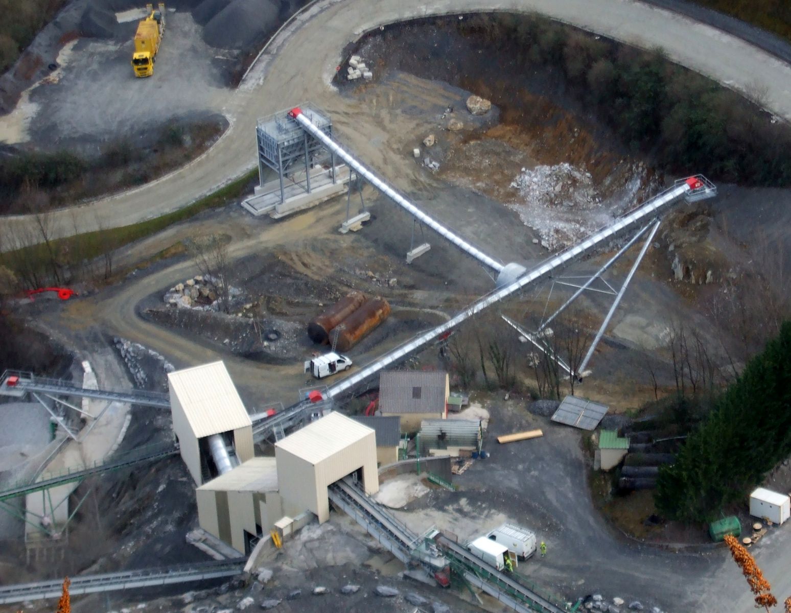 Vue d'ensemble nouveau circuit secondaire Groupe Daniel