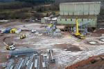 SMIL - LAFARGE Pont de Colonne - Mise en place des machines et convoyeurs