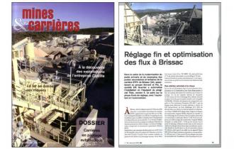 MINES ET CARRIERES : Réglage fin et optimisation des flux à Brissac