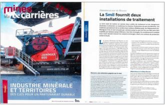 MINES ET CARRIERES / Extension en mer de Monaco : La SMIL fournit deux installations de traitement