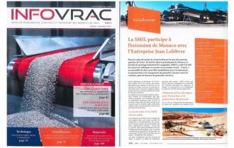 INFOVRAC / La SMIL participe à l'extension de Monaco avec l'Entreprise Jean Lefebvre