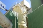 SMIL - PROVENCALE Pouzilhac Escalier d'accès au silo avec palier fermé au sommet